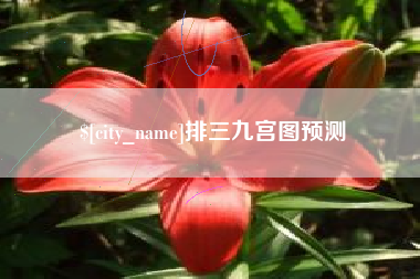 商水排三九宫图预测
