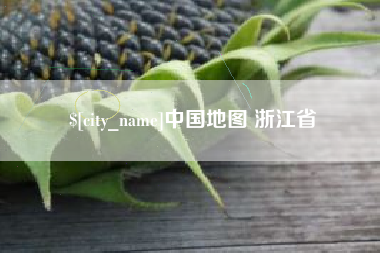 商水中国地图 浙江省