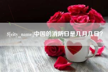 商水中国的消防日是几月几日？