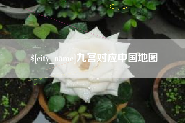 商水九宫对应中国地图