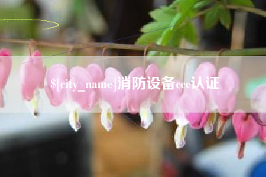 商水消防设备ccc认证
