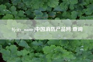 商水中国消防产品网 查询