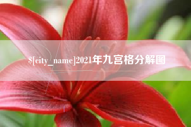 商水2021年九宫格分解图