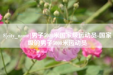 商水男子5000米国家级运动员-国家级的男子5000米运动员