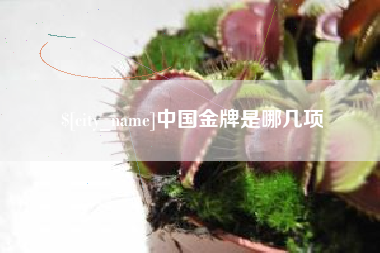 商水中国金牌是哪几项