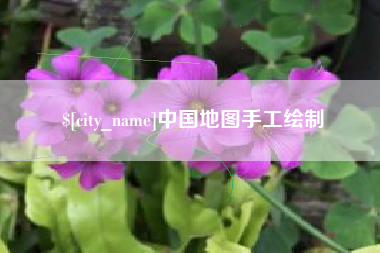 商水中国地图手工绘制