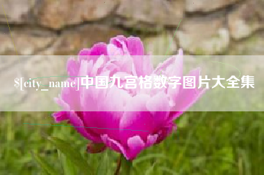 商水中国九宫格数字图片大全集