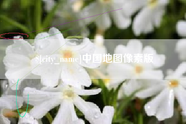 商水中国地图像素版