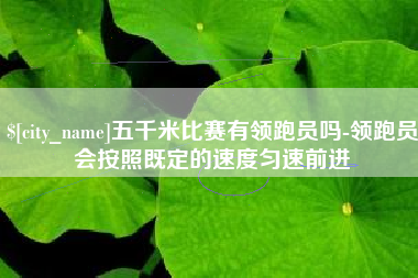 商水五千米比赛有领跑员吗-领跑员会按照既定的速度匀速前进
