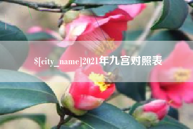 商水2021年九宫对照表