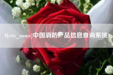 商水中国消防产品信息查询系统1