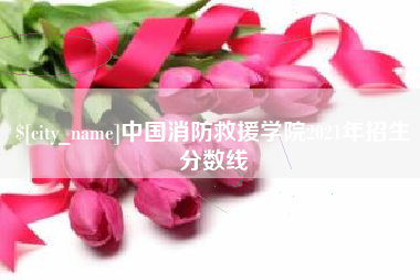 商水中国消防救援学院2021年招生分数线