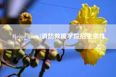 商水消防救援学院招生条件