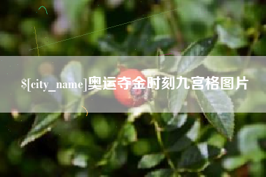商水奥运夺金时刻九宫格图片